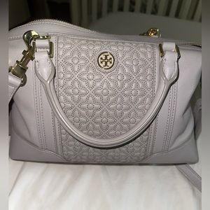 NWOT Tory Burch (Mercury Bryant Leather Mini Satchel)